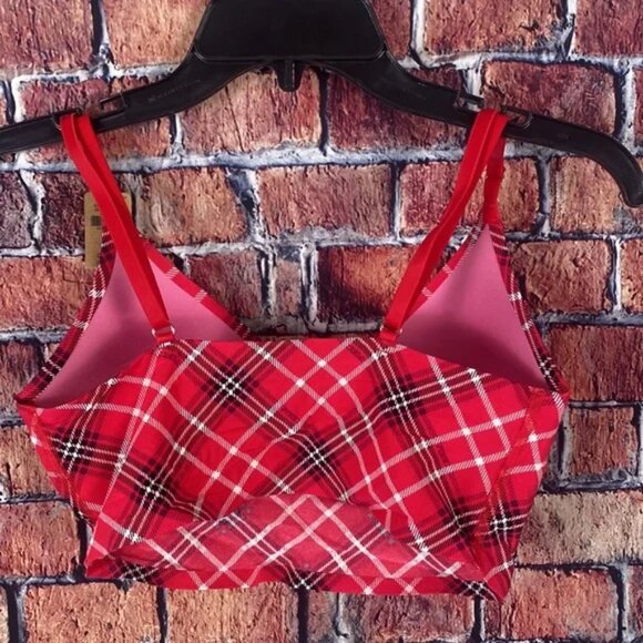 NWT PINK Victoria Secret Loungin Wireless Push-Up Bra - M NWT - Picture 4 of 13